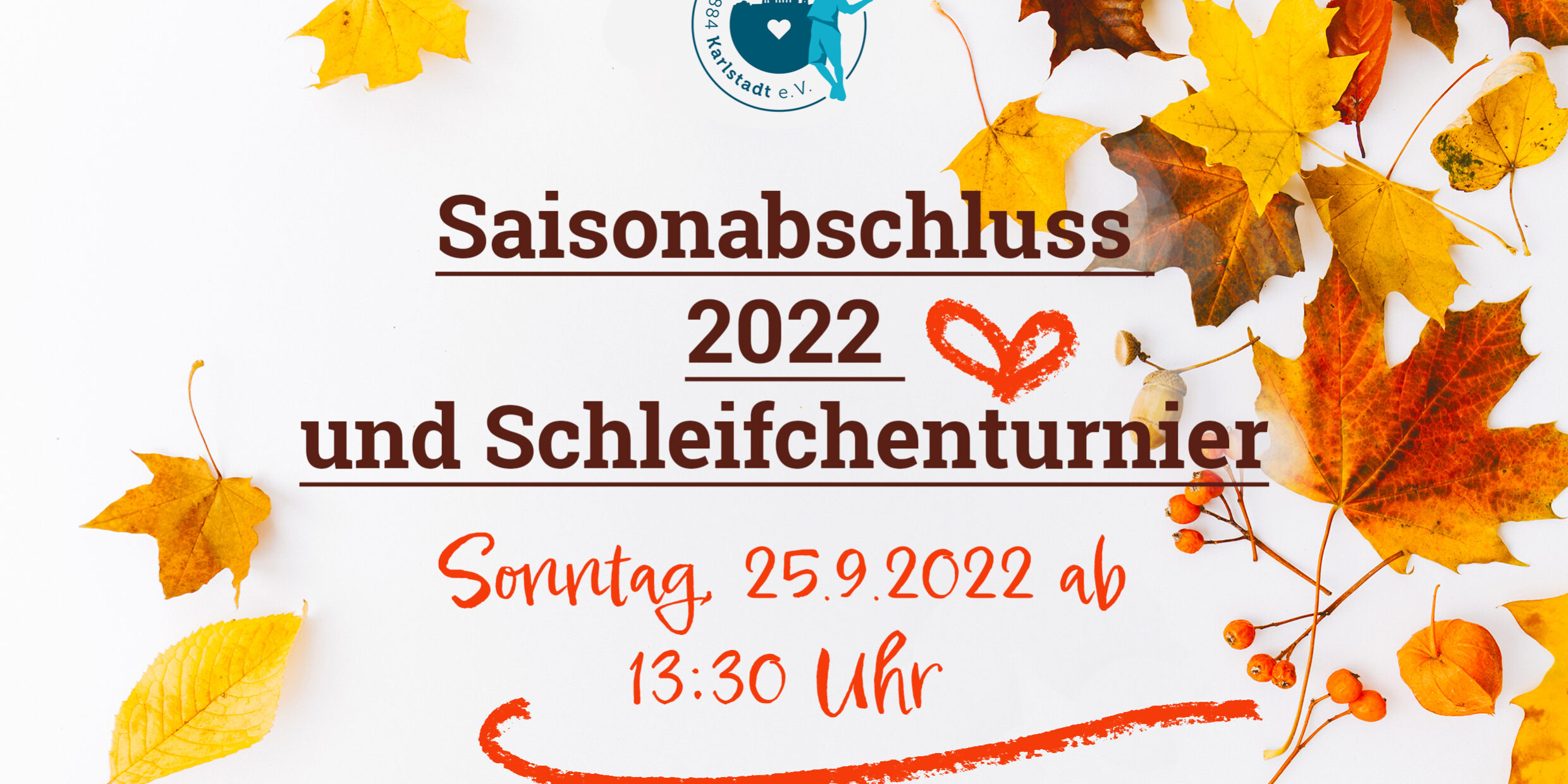 Autumn flat lay background on white